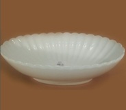 White Oval Bowl 42 * 22 * 7 cm