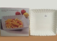 White Square Bowl 28 * 28 * 6.5 cm