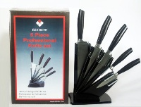 Eetrite 5 Piece Knife Block Set - Fan Style