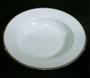 Just Platinum Soup/Cereal Plate - 30cm Diameter
