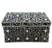 Square Bling trinket Box 3.5*7*4cm