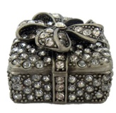 Blingie Ribbom Jewellery Box 3*4.5*4.5cm Blingie Ribbom Jewellery Box 3*4.5*4.5cm
