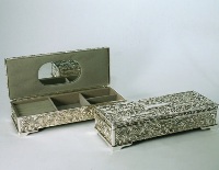 Silver Plated Jewellery Box 5.5*9*23cm Silver Plated Jewellery Box 5.5*9*23cm