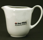 White Creamer/Milk Jug 9cm - Just White