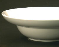 White Pasta Plate 20cm - Just White