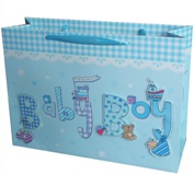 Set 6 Gift Bags - Baby Boy Large