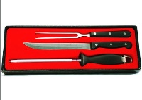 Carving Set (knife, Fork & Sharpening Steel)