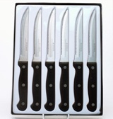 6 Pc Steak Knives Set