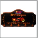 Harley Davidson Wall Rack 40 * 80cm