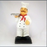 Resin Chef Tray 41cm High