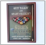 Billiards Wall Plaque 40 * 60cm