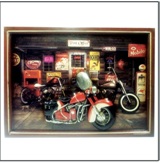 Motorbikes Wall Plaque 39 * 54cm