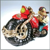 Motorbike Figure Large 29 * 33cm