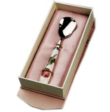 Ceramic Handle Sugar spoon