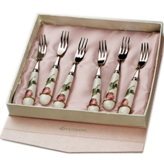 Ceramic Handle Cake Fork - 6 pc Ceramic Handle Cake Fork - 6 pc