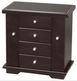 4 Drawer Wooden Jewellery Box 23 * 23 * 13.5 4 Drawer Wooden Jewellery Box 23 * 23 * 13.5