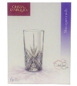 Box 6 Masquerade Tumbler Glass - 280ml Box 6 Masquerade Tumbler Glass - 280ml