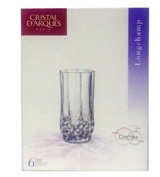 Box 4 Longchamp Tumbler Glasses - 280ml Box 4 Longchamp Tumbler Glasses - 280ml