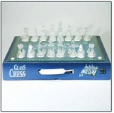 Chess Set Glass 35 cm