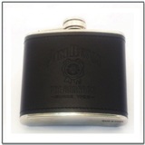 Jim Beam Leather Hip Flask 5 oz