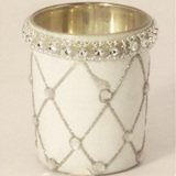 Votive Candle Holder White - 7 * 6cm Diameter