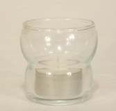 Votive 2 Rings Tea Lite Holder 6 * 5.5cm Diameter