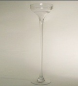 Glass Candle Holder 50cm High