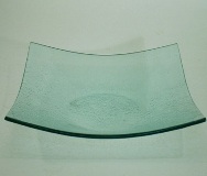 Square Deep Glass Dish 28*28cm