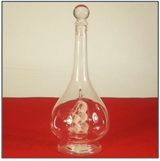 Decanter with Ship inside
