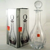 Trix Round Glass Decanter - 800ml