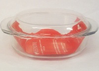 Eetrite Glass Oval Casserole Dish with Lid - 3.5L Eetrite Glass Oval Casserole Dish with Lid - 3.5L