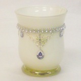 Hurrican Candle Holder White - 11.8*8.5cm Diameter