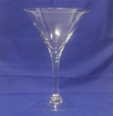 Footed Glass Candle Holder 40.5cm * 26cm Diameter