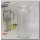 Refrigerator Water Jug with White Lid - 1 L Refrigerator Water Jug with White Lid - 1 L