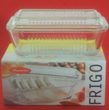 Glass Butter Dish 17cm Glass Butter Dish 17cm