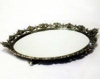 Jewelled Mirror 34*21cm