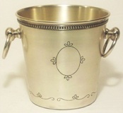 Wine Cooler Antique Silver - 15.5cm