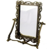 Antique look Standing Mirror 16.6*3.5*20.6cm