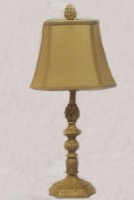 Table Lamp with Oval Shade 58cm