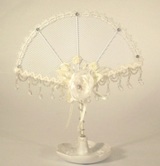 Jewellery Holder - Wire Cream 36cm Jewellery Holder - Wire Cream 36cm