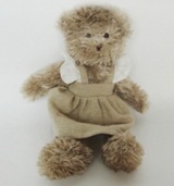 Plush Cuddly Teddy Bear Girl 25cm