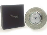 Bling Crystal Desk Clock - 13cm