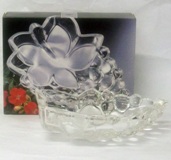 Fancy Fruits Glass Dish - Grape 20cm