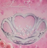 Sweetheart Glass Bowl 27cm Diameter