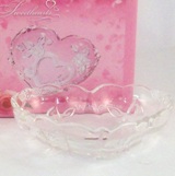 Sweetheart Glass Serving tray 18.5cm