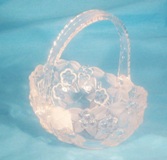 Carmen Glass Basket - 18cm Carmen Glass Basket - 18cm