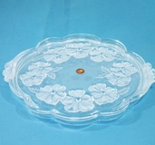 Flowe Francies Footed Cake Plate 36.5cm Flowe Francies Footed Cake Plate 36.5cm