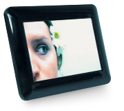 7" Digital Photo Frame - Black