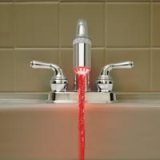 Temperature Controlled Faucet Light