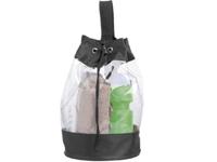 Transparent Back Pack-Black